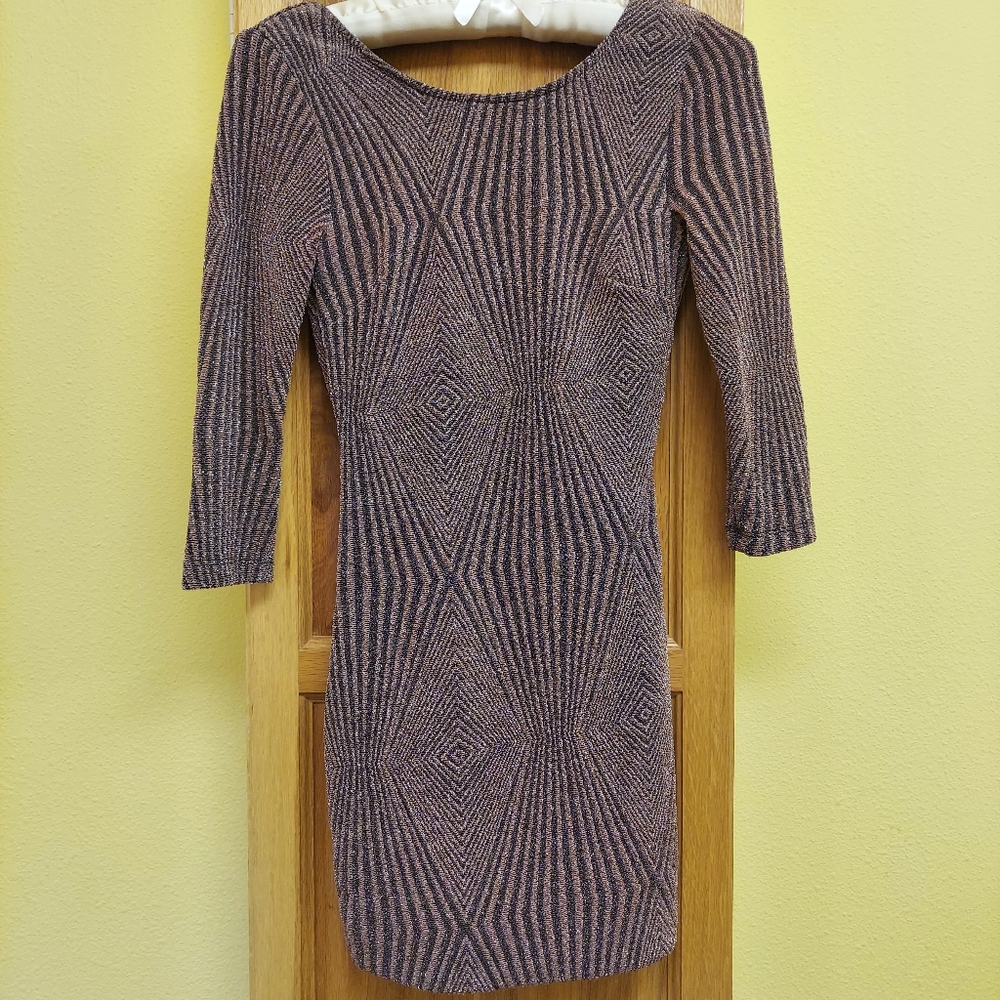 Metallic Mini Dress - Picture 4 of 4